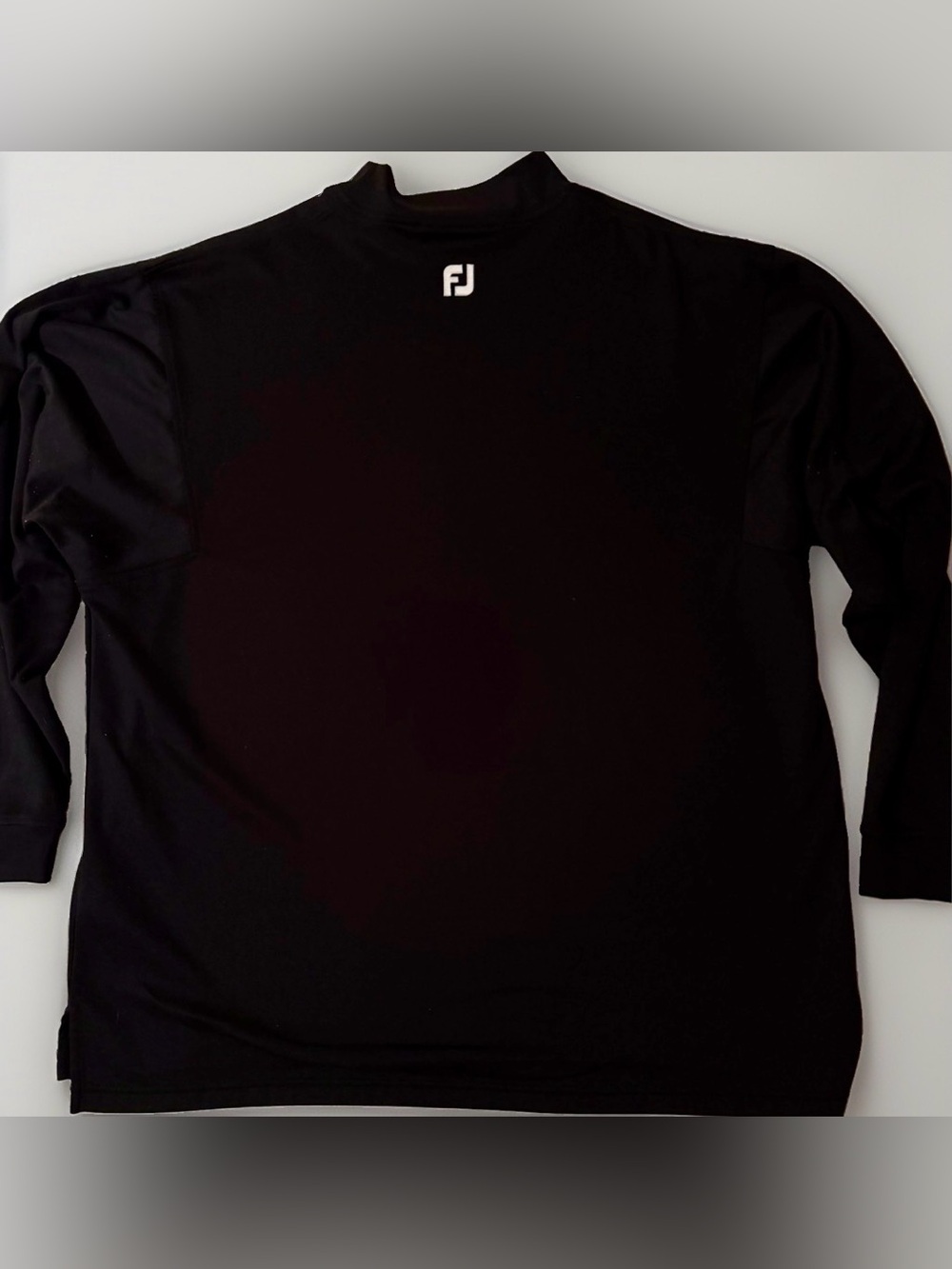 FootJoy Golf Performance Mock Turtleneck Pullover Men 2XL Long Sleeve Logo